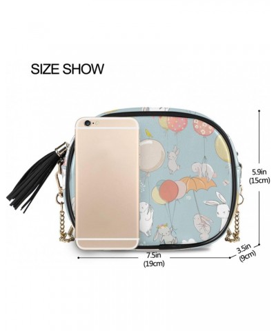 Women's Flying Hare Elephant Crossbody Bag Fashion Purses Bag Cross Body Bag Shoulder Handbag with Adjustable Chain Strap $12...