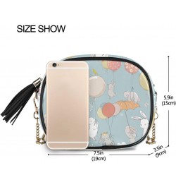 Women's Flying Hare Elephant Crossbody Bag Fashion Purses Bag Cross Body Bag Shoulder Handbag with Adjustable Chain Strap $12...