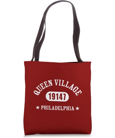 QUEEN VILLAGE Philadelphia PA 19147 Classic Athletic Design Tote Bag $12.19 Totes