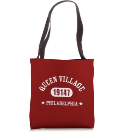 QUEEN VILLAGE Philadelphia PA 19147 Classic Athletic Design Tote Bag $12.19 Totes