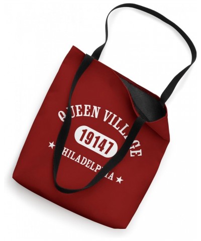 QUEEN VILLAGE Philadelphia PA 19147 Classic Athletic Design Tote Bag $12.19 Totes