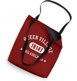 QUEEN VILLAGE Philadelphia PA 19147 Classic Athletic Design Tote Bag $12.19 Totes