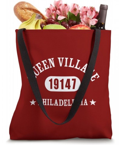 QUEEN VILLAGE Philadelphia PA 19147 Classic Athletic Design Tote Bag $12.19 Totes