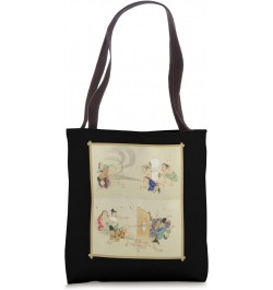 He-Gassen Vintage Weird Japanese Scroll Fart Battle Tote Bag $14.04 Totes