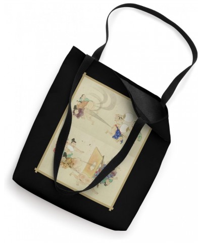 He-Gassen Vintage Weird Japanese Scroll Fart Battle Tote Bag $14.04 Totes