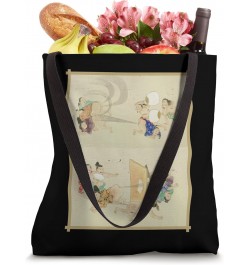 He-Gassen Vintage Weird Japanese Scroll Fart Battle Tote Bag $14.04 Totes