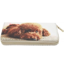 Premium Puppy & Kitty Animal Print PU Leather Zip Around Wallet, V9 V7 $8.79 Wallets