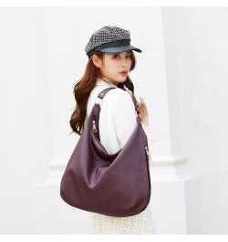 Women PU Leather Handbag Shoulder Bags Work Tote Bag Top Handle Bag Ladies Designer Purses Satchel Red $16.65 Shoulder Bags