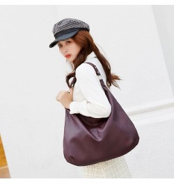 Women PU Leather Handbag Shoulder Bags Work Tote Bag Top Handle Bag Ladies Designer Purses Satchel Red $16.65 Shoulder Bags