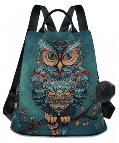 Butterfly Stars Starry Night Sky Backpack Purse for Women Anti Theft Fashion Back Pack Shoulder Bag Owl $9.22 Backpacks