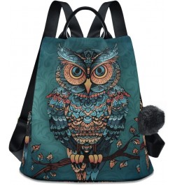 Butterfly Stars Starry Night Sky Backpack Purse for Women Anti Theft Fashion Back Pack Shoulder Bag Owl $9.22 Backpacks