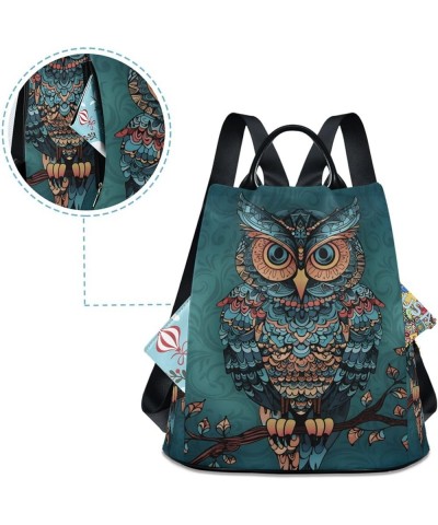 Butterfly Stars Starry Night Sky Backpack Purse for Women Anti Theft Fashion Back Pack Shoulder Bag Owl $9.22 Backpacks