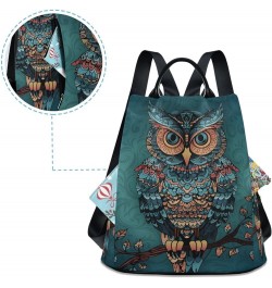 Butterfly Stars Starry Night Sky Backpack Purse for Women Anti Theft Fashion Back Pack Shoulder Bag Owl $9.22 Backpacks