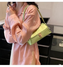 Stylish Underarm Bag for Women Lightweight Shoulder Bags PU Handbag Satchel Rose Pink $16.72 Totes