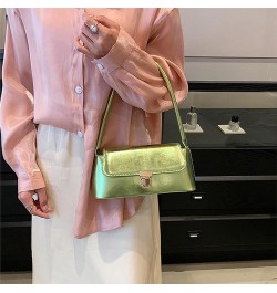 Stylish Underarm Bag for Women Lightweight Shoulder Bags PU Handbag Satchel Rose Pink $16.72 Totes