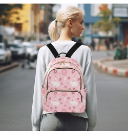 Rabbit Backpack Purse for Women Ladies Fashion Travel MiniShoulder Bags Back Pack Weekend Bag,M Medium $20.29 Backpacks