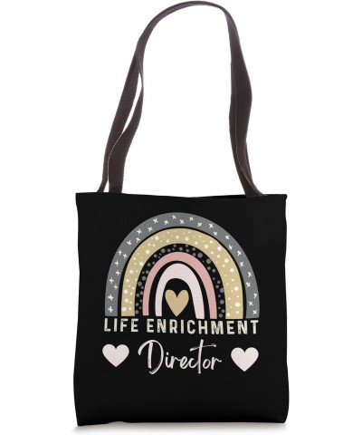 Life Enrichment Director Rainbow Activity Director Tote Bag $13.91 Totes