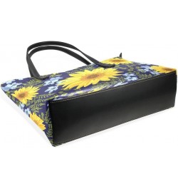 Handbags for Women Tote Bags with 11.08"(L) x 3.54"(W) x 11.02"(W) - Sunflower Pattern $25.36 Totes