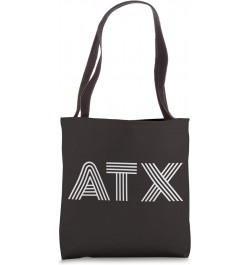 ATX / Austin TX Retro Design In White Tote Bag $11.93 Totes