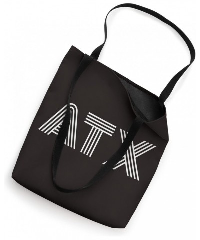 ATX / Austin TX Retro Design In White Tote Bag $11.93 Totes