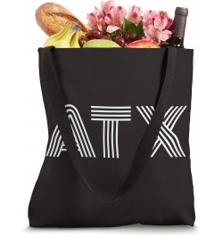 ATX / Austin TX Retro Design In White Tote Bag $11.93 Totes