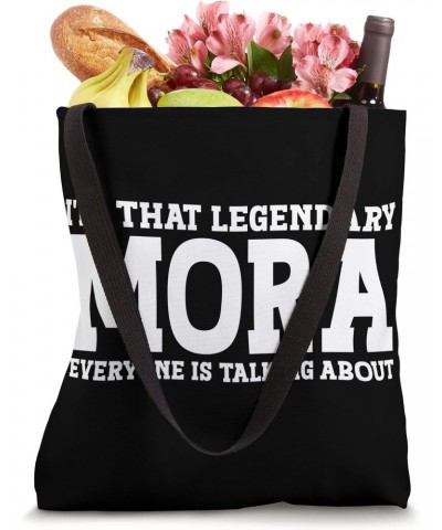 Mora Surname Funny Team Family Last Name Mora Tote Bag $15.33 Totes