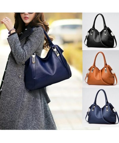 Tote Bags for Women gorgeous Buff Handbags with Shoulder Straps and Zipper Closure Brown $8.36 Totes