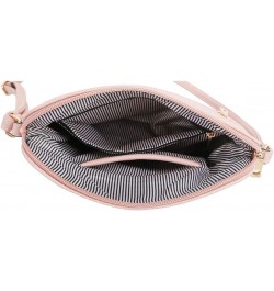 Lunar Lightweight Medium Dome Crossbody Bag Shoulder Bag with Tassel | Zipper Pocket | Adjustable Strap Blush / Navy 1 $12.45...