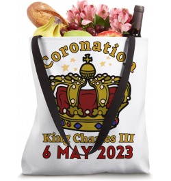 CR III King Charles Coronation May 2023 British Royal Family Tote Bag $10.70 Totes