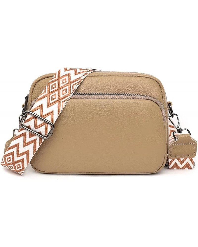 Crossbody Bags for Women, Shoulder Handbags, Wallet Satchel Purse with Adjustable Strap Khaki $19.86 Totes