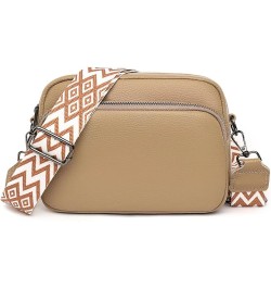 Crossbody Bags for Women, Shoulder Handbags, Wallet Satchel Purse with Adjustable Strap Khaki $19.86 Totes