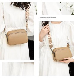 Crossbody Bags for Women, Shoulder Handbags, Wallet Satchel Purse with Adjustable Strap Khaki $19.86 Totes