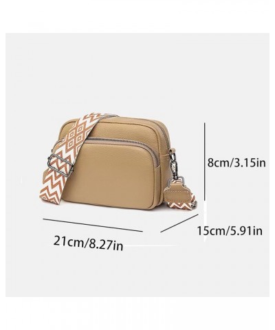 Crossbody Bags for Women, Shoulder Handbags, Wallet Satchel Purse with Adjustable Strap Khaki $19.86 Totes