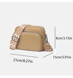 Crossbody Bags for Women, Shoulder Handbags, Wallet Satchel Purse with Adjustable Strap Khaki $19.86 Totes