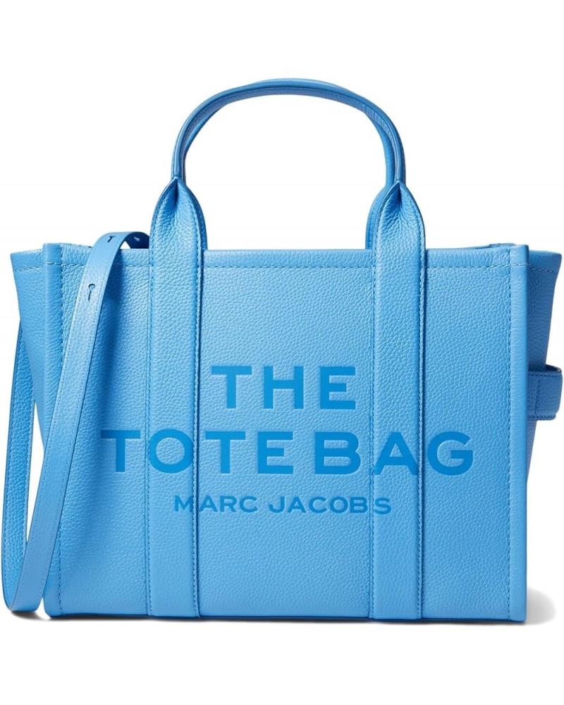 The Leather Medium Tote Bag Spring Blue $92.62 Totes