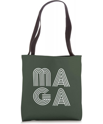 MAGA Retro Linear Design Tote Bag $14.84 Totes