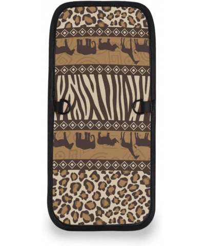 African Animal Patterns Neck Wallet, RFID Blocking Crossbody Cellphone Purse for Women, Phone Bag Small Shoulder Wallet with ...