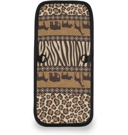 African Animal Patterns Neck Wallet, RFID Blocking Crossbody Cellphone Purse for Women, Phone Bag Small Shoulder Wallet with ...