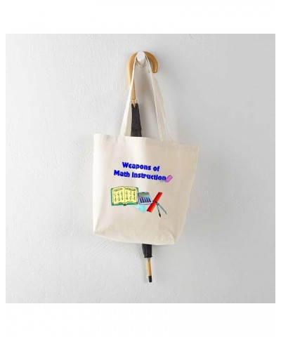 Scott's Weapons of Math Destruction Tote Bag Natural Canvas Tote Bag, Cloth Shopping Bag Scott's Weapons of Math Destruction ...