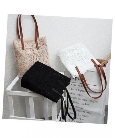 Girl Gift Large Capacity Bag Women Shoulder Bag Women Bag Miss Lace Bag Outdoor Cloth Bag Womens Bag Brown $19.44 Totes