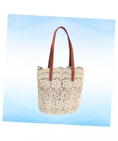 Girl Gift Large Capacity Bag Women Shoulder Bag Women Bag Miss Lace Bag Outdoor Cloth Bag Womens Bag Brown $19.44 Totes