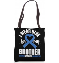 Blue Ribbon Juvenile Arthritis Awareness Month Dad Mom Tote Bag $11.50 Totes