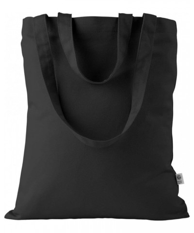 Organic Cotton Twill Go Forth Tote Black $9.12 Totes