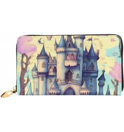 Fairytale CastleWomen'S Zipped Wallet With Multiple Card Slots. With Zipped Coin Pocket. $22.34 Wallets