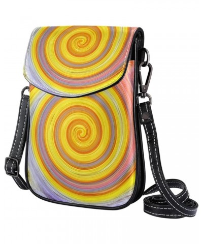 Crossbody Bag for Women, Purse, Messenger Bag, Shoulder Bag, Retro Pattern Spiral $14.81 Shoulder Bags