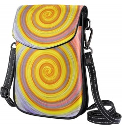 Crossbody Bag for Women, Purse, Messenger Bag, Shoulder Bag, Retro Pattern Spiral $14.81 Shoulder Bags