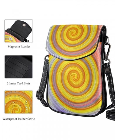 Crossbody Bag for Women, Purse, Messenger Bag, Shoulder Bag, Retro Pattern Spiral $14.81 Shoulder Bags