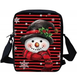 Custom Design Crossbody Purse Women Girls Boys Casual Shoulder Handbag Small Sling Satchel Personalise A Christmas Snowman $8...