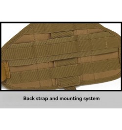 Belt Bag Men`s Running Pack Leg Bag Molle Accessories Adjustable Strap Hanging Lure Bag Training Combination Bag (black) CP $...