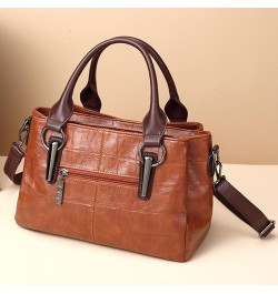 Handbags and Purses for women Vegan Leather Tote Bag for Women Satchel Shoulder Bags Travel Purse with Compartments Brown $16...